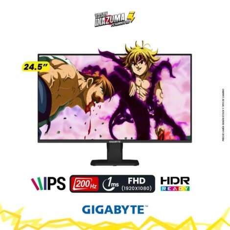 Monitor Gaming Gigabyte GS25F2, 24.5" FHD, 200Hz, 1ms, FreeSync
