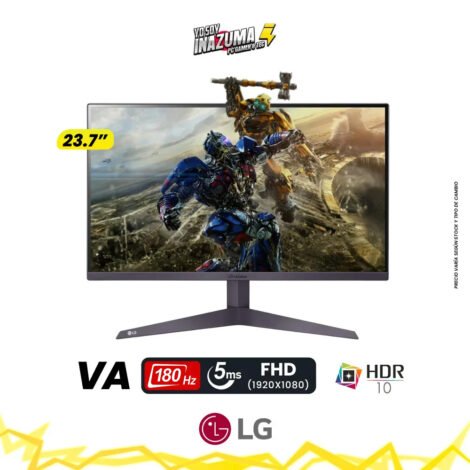 Monitor Gaming LG Ultragear 24GS50F-B, 23.7" FHD VA, 180 HZ, 5 MS, HDMI, DP