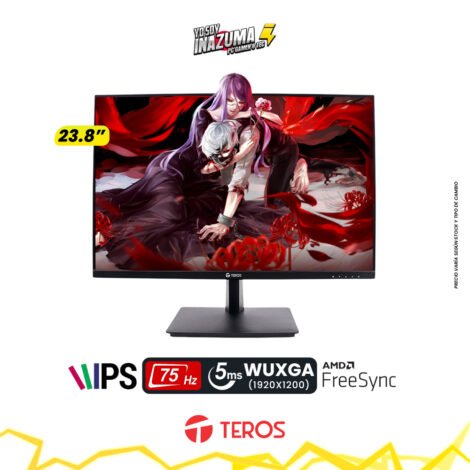 Monitor Teros TE-2419CS, 23.8" IPS, WUXGA, 75Hz, 5ms