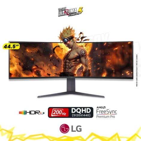 Monitor Gaming LG UltraGear 45GR75DC-B, Curvo 44.5" VA, DQHD, 200Hz, 1ms, FreeSync