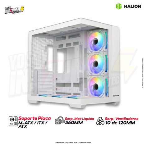 CASE GAMER HALION FISH TANK C708
