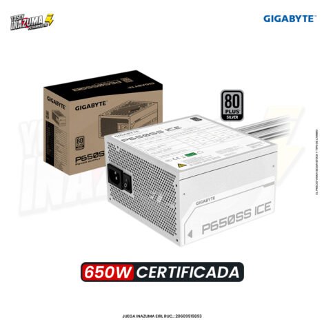 FUENTE DE PODER GIGABYTE P650SS ICE