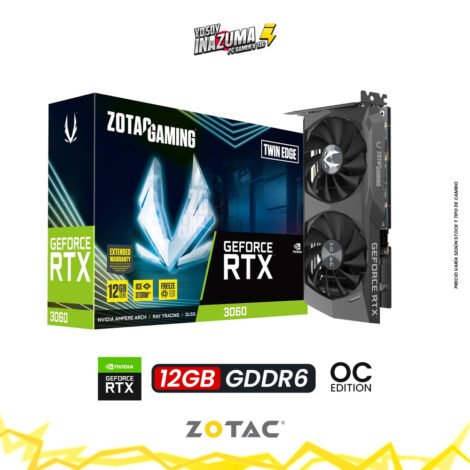 GA ZOTAC NVIDIA GEFORCE RTX 3060 TWIN EDGE 12GB GDDR6
