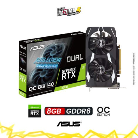 ASUS Dual GeForce RTX 3050 OC Edition – 6 GB GDDR6 PCIe 4.0
