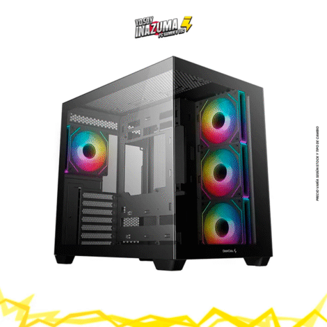 CASE DEEPCOOL CG530 4F, VTEMPLADO, ARGB