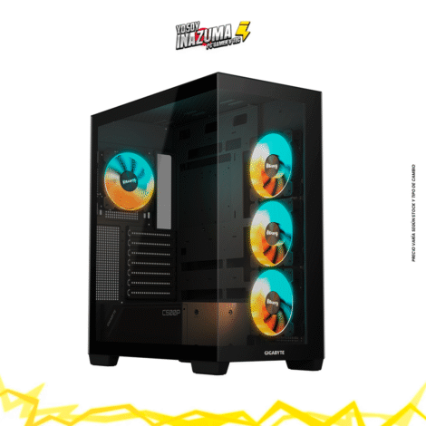 CASE GIGABYTE C500 PANORAMIC STEALH ( C500 ST ) SFUENTE 4 COOLER ARGB