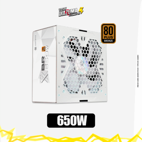 FUENTE DE PODER ANTRYX XBR-650 80 PLUS BRONZE WHITE