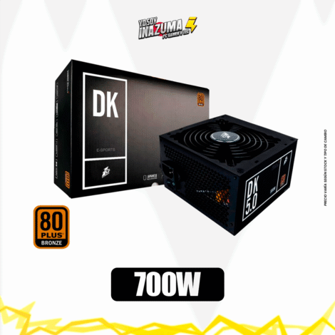 FUENTE DE PODER CERTIFICADA 700W 80+BRONCE 1STPLAYER