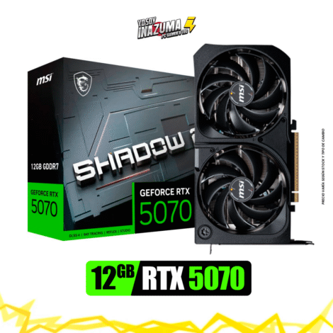 TARJETA DE VIDEO MSI RTX 5070 SHADOW X2