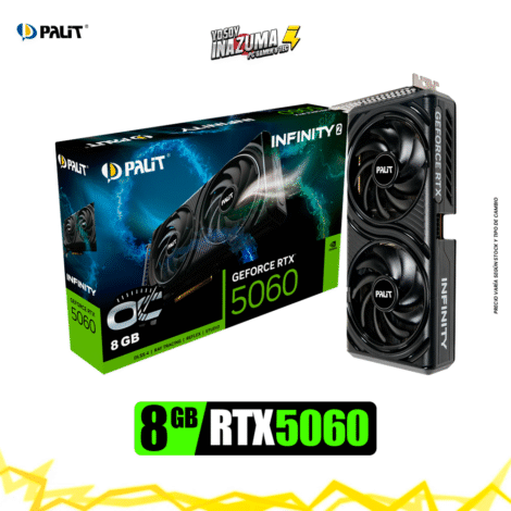 TARJETA DE VIDEO NVIDIA RTX 5060 8GB PALIT INFINITY