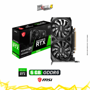 TARJETA DE VIDEO NVIDIA RTX3050 6GB MSI VENTUS X2