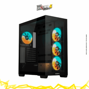 CASE GIGABYTE C500 PANORAMIC STEALH ( C500 ST ) SFUENTE  4 COOLER ARGB