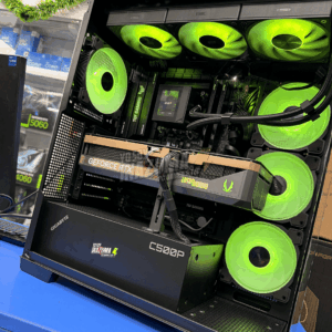 CASE GIGABYTE C500 PANORAMIC STEALH ( C500 ST ) SFUENTE  4 COOLER ARGB - Imagen 2