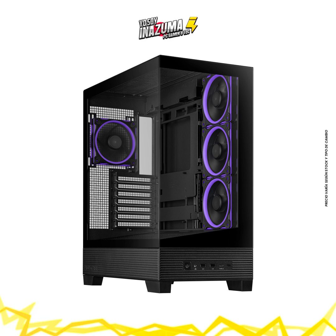 CASE ASUS A31 PLUS, 4 COOLER ARGB, V/TEMPLADO