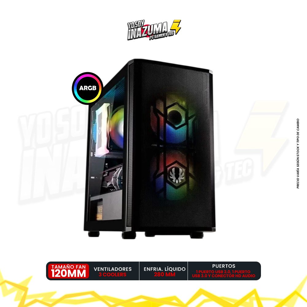 CASE BITFENIX BFC-NSM-150-KKGSK-3A NOVA MESH M ARGB BLACK