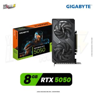 TARJETA DE VIDEO GIGABYTE RTX 5050 8GB WINDFORCE OC V2 DDR6(GV-N5050WF2OCV2-8GD)128BIT