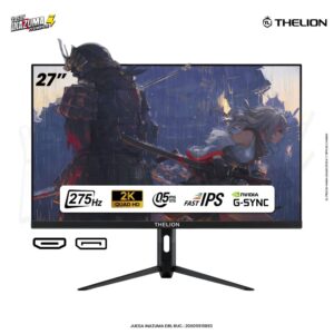 MONITOR GAMING THELION IPG27FQI, 27" IPS, 2K QHD, 275Hz, 0.5ms MPRT, Compatible FreeSync, Adaptive Sync