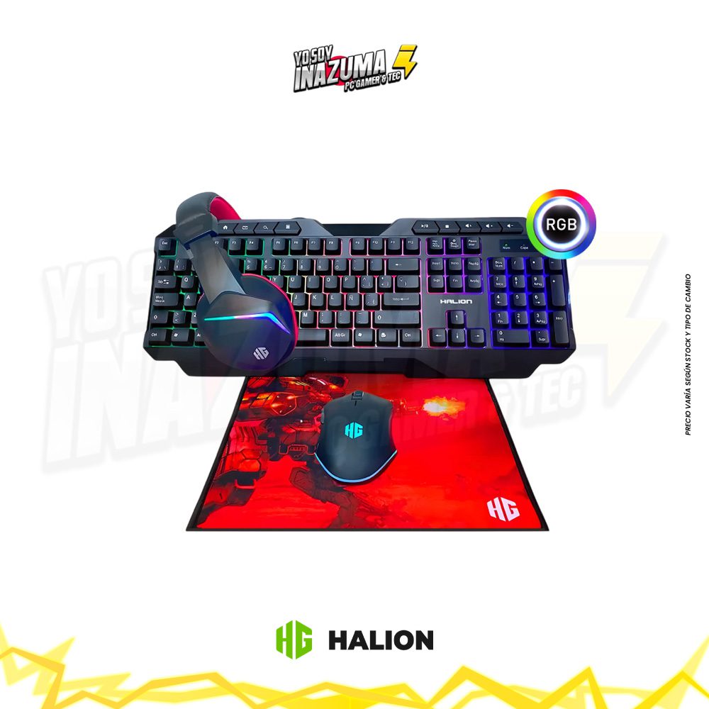COMBO 4 EN 1 HALION LOTUS HA-K430C RAINBOW