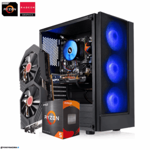 PC GAMER RYZEN 5 5500 + RX580 8GB