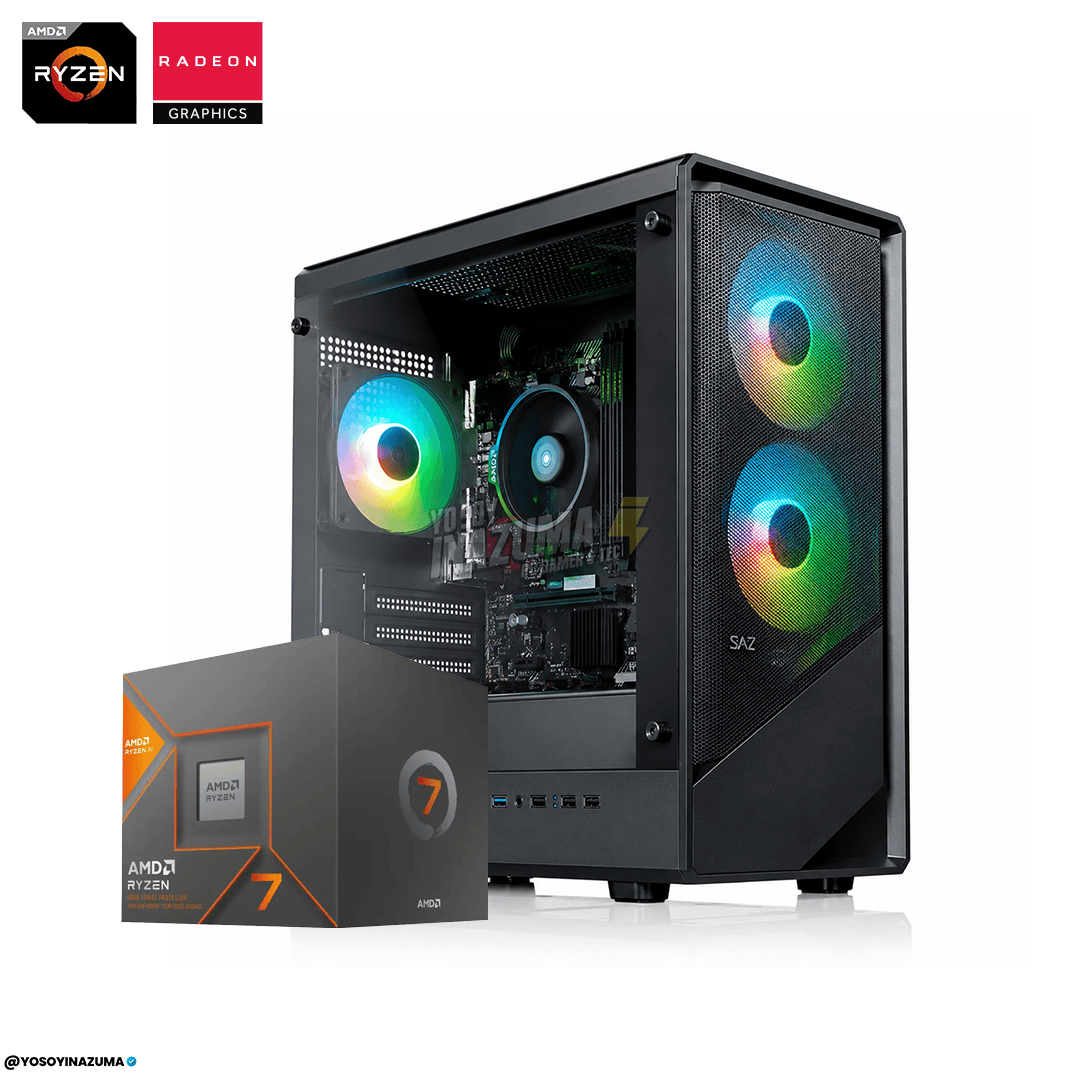 PC GAMER RYZEN 7 8700G DDR5.