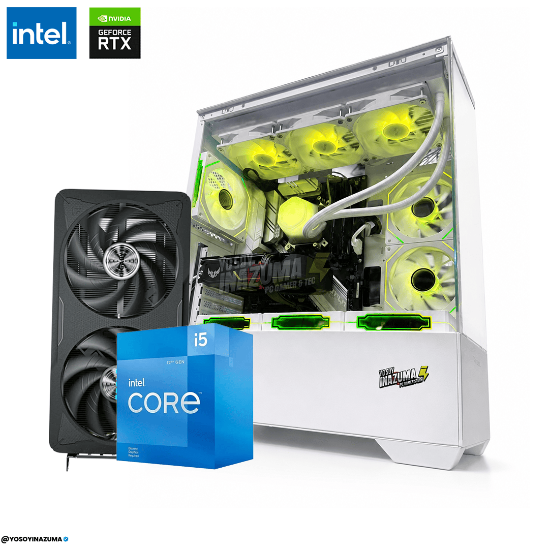 PC GAMER INTEL CORE I5 12400F + RTX5060 8GB
