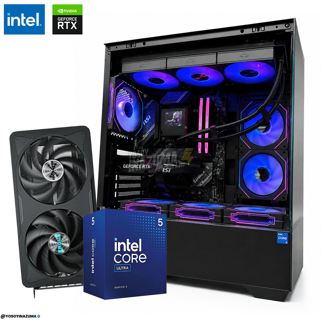 PC GAMER INTEL ULTRA 5 225F + RTX5060 8GB DDR5