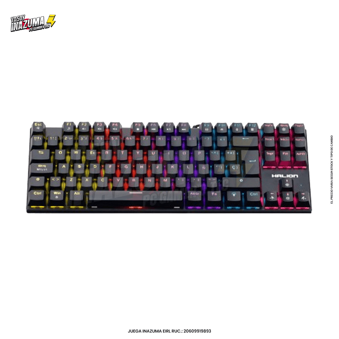 TECLADO GAMER MECANICO COMANCHE TKL SWITCH ROJO