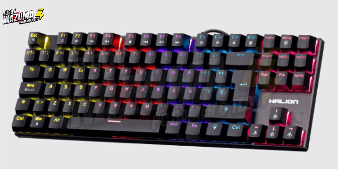 TECLADO GAMER MECANICO COMANCHE TKL SWITCH ROJO - Imagen 2