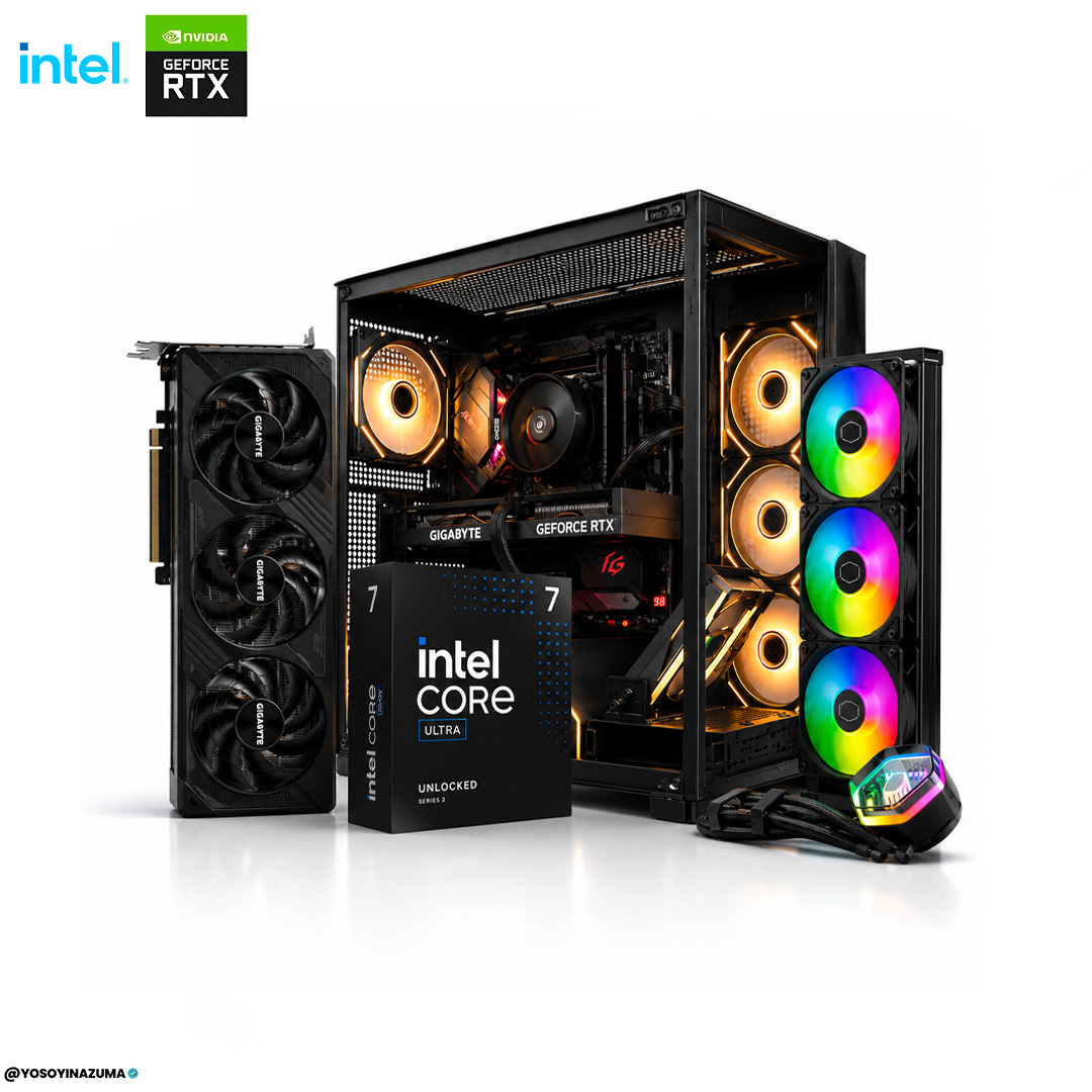 PC GAMER CORE ULTRA 7 270K PLUS + RTX 5070 12GB