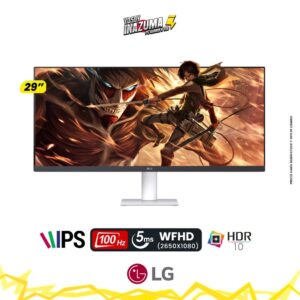 Monitor LG 29U531A-W, 29" IPS Ultrawide, WFHD 2560 x 1080, 100Hz, 5ms, USB Type-C