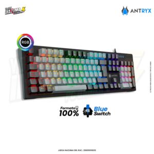 TECLADO MECÁNICO GAMER ANTRYX MK860L