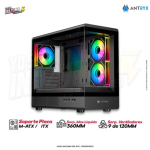 CASE GAMER ANTRYX FX 630M BLACK