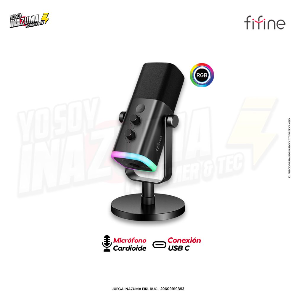 MICRÓFONO GAMER FIFINE AM8