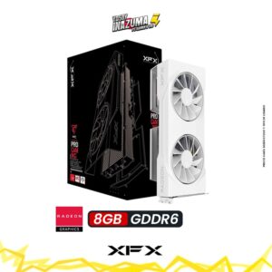 TARJETA DE VIDEO AMD RADEON RX 9060XT 8GB  WHITE XFX SWIFT GAMING