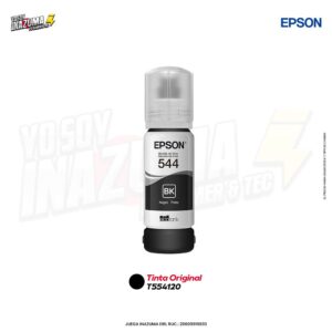 BOTELLA DE TINTA EPSON T544120  BLACK 65 ML