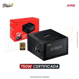 FUENTE DE PODER XPG KYBER 750W 80 PLUS GOLD