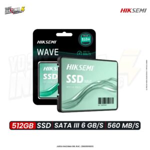 DISCO SOLIDO EXTERNO SSD HIKSEMI 512GB