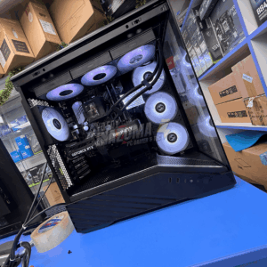 CASE GAMER LIAN LI VECTOR V100R BLACK – 4 Ventiladores ARGB + Vidrio Templado - Imagen 3
